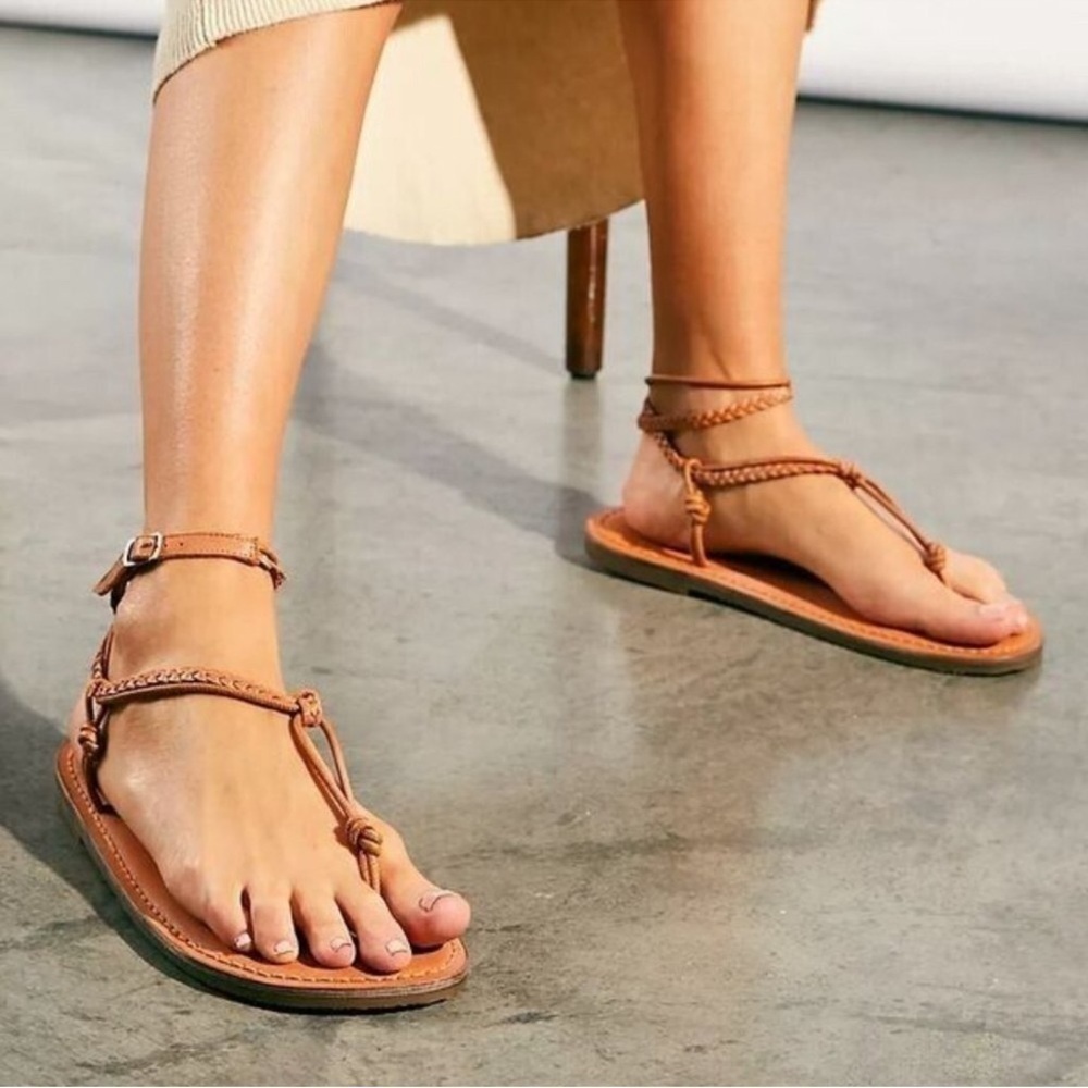 Free People Caroline Cali Braided Sandals